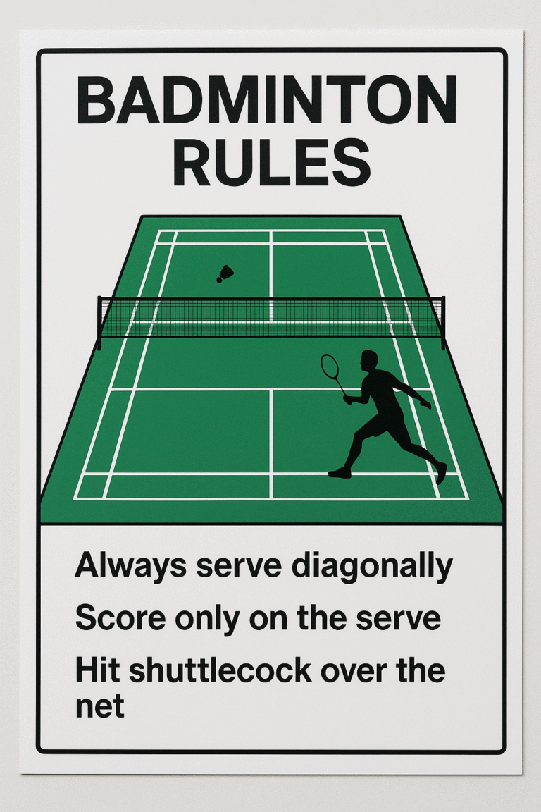 badminton rules